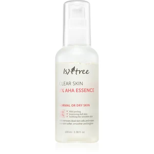 Isntree Clear Skin 8% AHA Essence obnovující pleťová esence s AHA kyselinami 100 ml