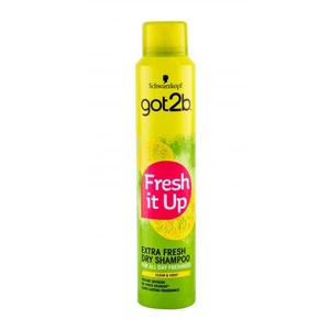 Schwarzkopf Got2b Fresh It Up Extra Fresh 200 ml suchý šampon pro ženy na všechny typy vlasů