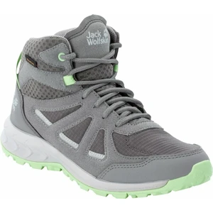 Jack Wolfskin Woodland 2 Texapore Mid W Dark Grey/Light Green 37.5