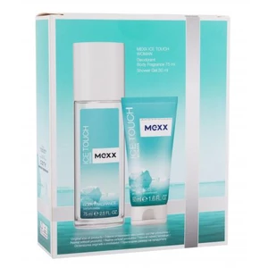 Mexx Ice Touch Woman 2014 darčeková kazeta dezodorant 75 ml + sprchovací gél 50 ml pre ženy deospray
