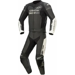 Alpinestars GP Force Chaser Leather Suit 2 Pc Black/White 54 Dwuczęściowy kombinezon motocyklowy