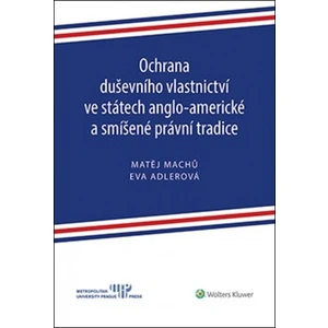 Ochrana duševního vlastnictví ve státech anglo-americké a smíšené právní tradice - Eva Adlerová, Matěj Machů