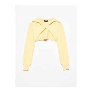 Dilvin Sweater - Yellow - Regular fit