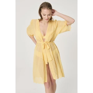 Dagi Dressing Gown - Yellow - Long