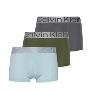 Calvin Klein 3 PACK - pánské boxerky NB3074A-6HA S