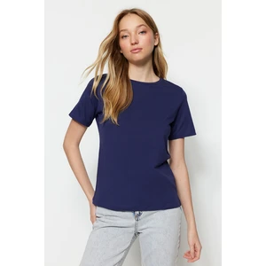 Trendyol T-Shirt - Dark blue - Regular fit