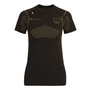 Women's underwear - T-shirt kr ALPINE PRO NUANA black variant s