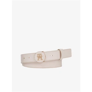 Light pink Women's Leather Strap Tommy Hilfiger Round Chic 3.0 - Womens