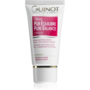 Guinot Pure Balance normalizačný krém pre mastnú pleť pre stiahnutie pórov a matný vzhľad pleti 50 ml