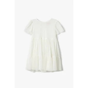 Koton Baby Girl Ecru Dress