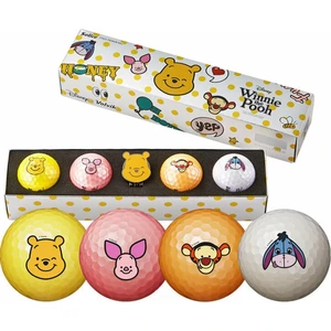 Volvik Solice Disney 4 Pack Golf Balls Winnie The Pooh Plus Ball Marker