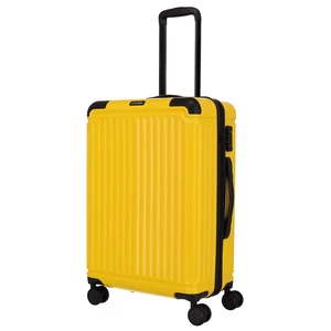 Travelite Skořepinový cestovní kufr Cruise 4w M Yellow 65 l