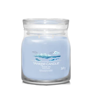 Yankee Candle Aromatická sviečka Signature sklo stredná Ocean Air 368 g