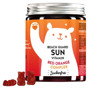 Bears With Benefits Beach Guard antioxidačný vitamínový komplex na opaľovanie 60 ks