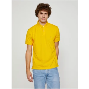 Yellow Men's Polo T-Shirt Tommy Hilfiger 1985 Regular Polo - Men's