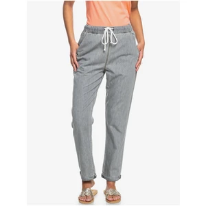 Light Grey Women's Denim Pants Roxy - Women