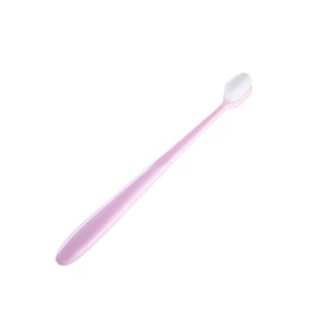 KUMPAN Zubní kartáček s mikrovláknem růžový