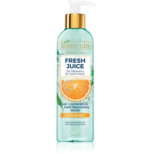 Bielenda Fresh Juice Orange čistiaci micelárny gél s hydratačným účinkom 190 g