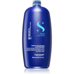 Alfaparf Milano Semi di Lino Brunette tónovací šampon neutralizující mosazné podtóny 1000 ml