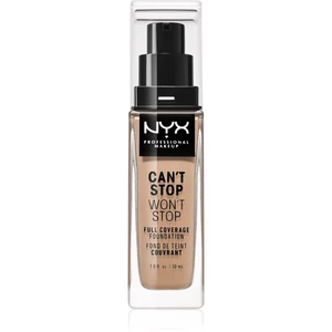 NYX Professional Makeup Can't Stop Won't Stop vysoko krycí make-up odtieň Light Ivory 30 ml