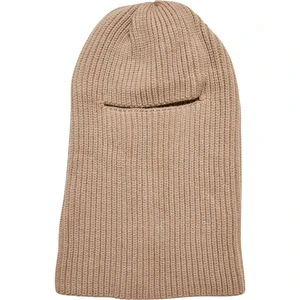 Knitted balaclava beige