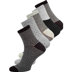 Farebné pánske ponožky Bolf  X10166-5P 5 PACK