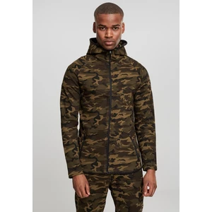 Interlock Camo Zip Jacket wood camo