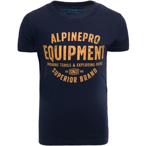Alpine Pro Denno Dětské triko KTST357 mood indigo 92-98