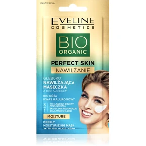 Eveline Cosmetics Perfect Skin Bio Aloe zklidňující a hydratační maska s aloe vera 8 ml