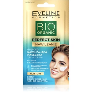 Eveline Cosmetics Perfect Skin Bio Aloe zklidňující a hydratační maska s aloe vera 8 ml