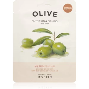 It´s Skin The Fresh Mask Olive vyživující plátýnková maska s výtažkem z oliv 22 g