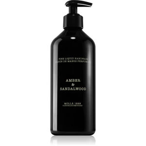 Cereria Mollá Amber & Sandalwood parfumované tekuté mydlo unisex 500 ml