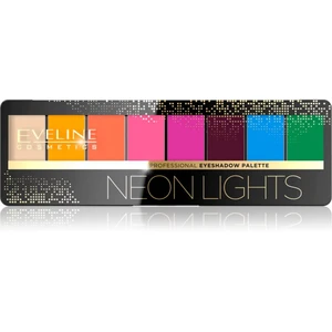 Eveline Cosmetics Neon Lights paletka očných tieňov 9,6 g