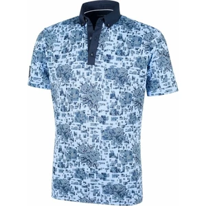 Galvin Green Maddox Ventil8+ Mens Polo Shirt Blue Bell/Navy M