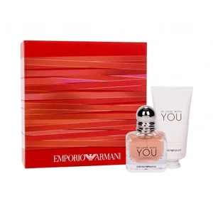 Giorgio Armani Emporio Armani In Love With You darčeková kazeta parfumovaná voda 30 ml + krém na ruky 50 ml pre ženy