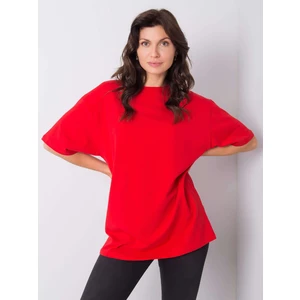 RUE PARIS Red cotton t-shirt