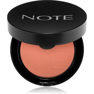 Note Cosmetique Luminous Silk Compact Blusher pudrová tvářenka 04 Soft Peach 5,5 ml