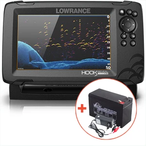 Lowrance echolot hook reveal 7 so sondou hdi 50/200 khz