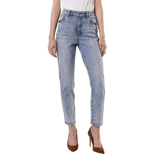 Vero Moda Dámské džíny VMBRENDA Straight Fit 10258016 Light Blue Denim 26/30