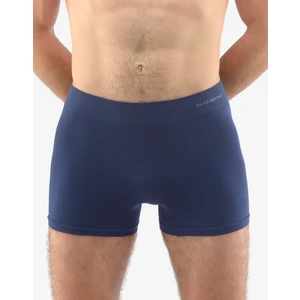 Men's boxers Gino seamless bamboo blue (54005)