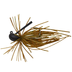 Savage gear skirt flirt jig sinking green pumpkin - 6 cm 6 g