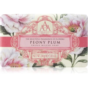 The Somerset Toiletry Co. Aromas Artesanales de Antigua Triple Milled Soap luxusné mydlo Peony 200 g