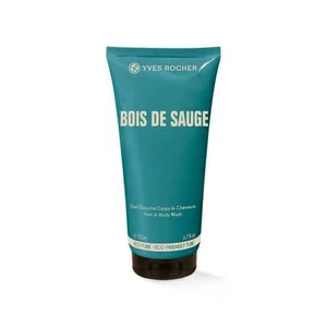 Yves Rocher Bois De Sauge sprchový gél na telo a vlasy pre mužov 200 ml