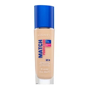 Rimmel London Match Perfection 24HR SPF20 Foundation 081 Fair Ivory tekutý make-up pro sjednocenou a rozjasněnou pleť 30 ml