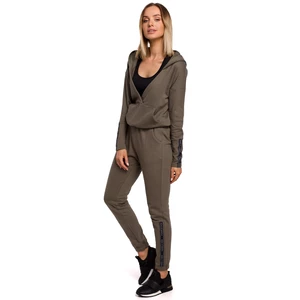 Made Of Emotion Woman's Trousers M553 Khaki