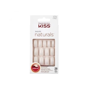 Kiss Přírodní nehty vhodné pro lakování 65996 Salon Naturals 28 ks/bal.