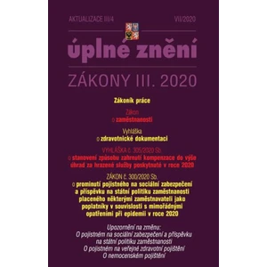 Aktualizace III/4 2020 Zákoník práce, Zákon o zaměstnanosti - Transpozice směrnice Evropského parlamentu a Rady (EU)