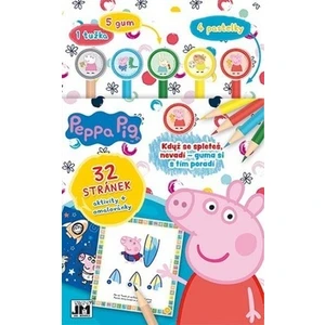 Aktivity s gumami Peppa Pig [Papírenské zboží]