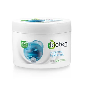 bioten Hydratačný telový krém pre suchú pokožku Supreme Hyaluronic ( Body Cream) 250 ml
