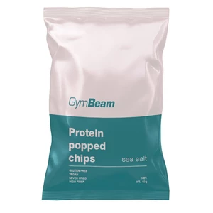 GymBeam Proteínové čipsy morská soľ 40g